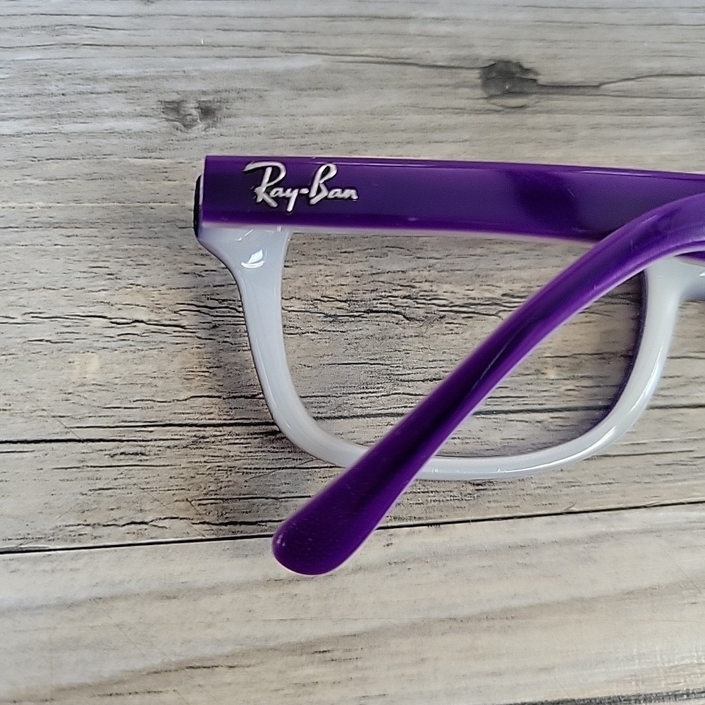 Ray-Ban Kids Eyeglasses RB 1531 3591 Purple FRAMES ONLY 48-16-130 Full Rim - Picture 8 of 10